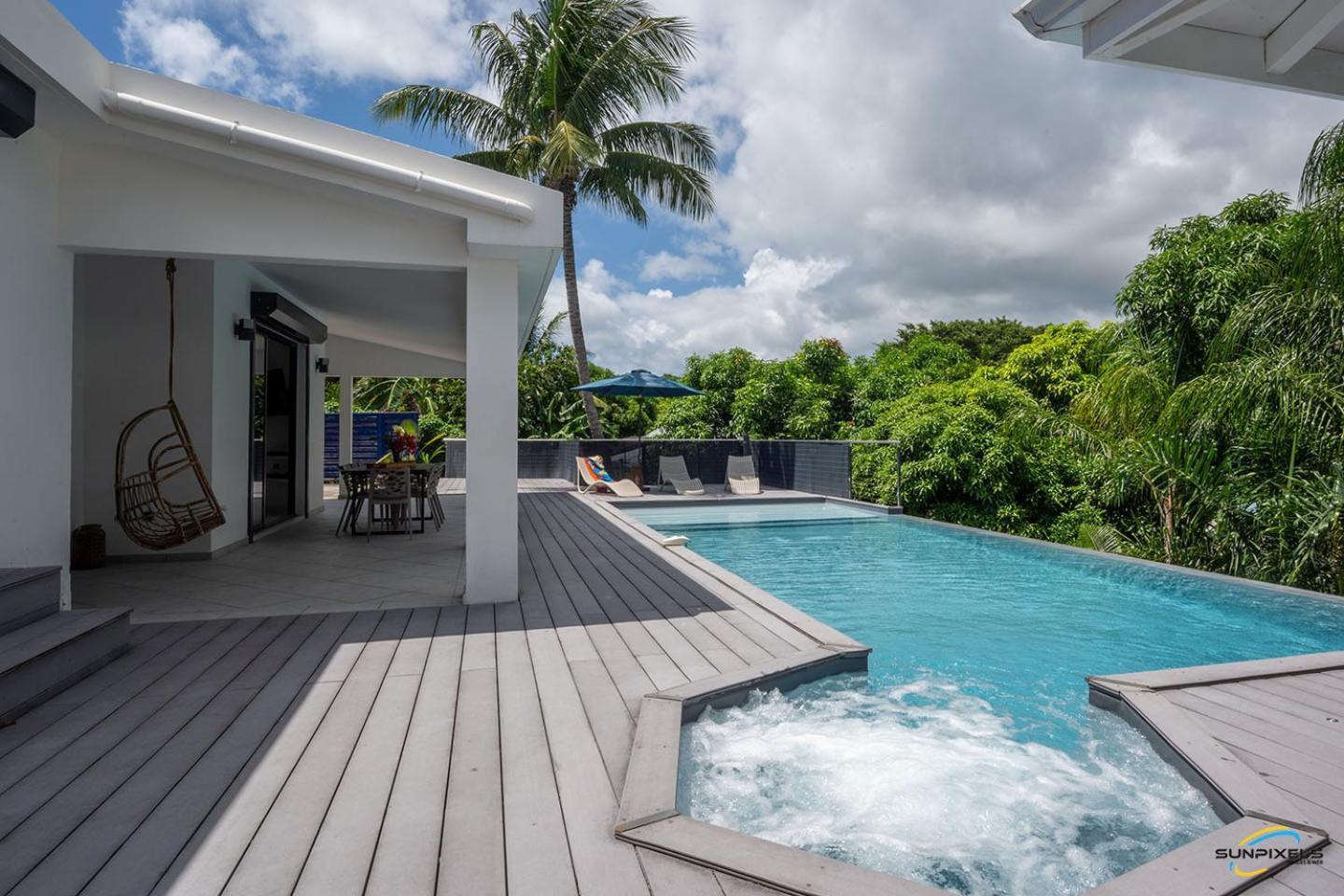 Villa Palm Diamond Jacuzzi & Piscine Prives Le Diamant Buitenkant foto